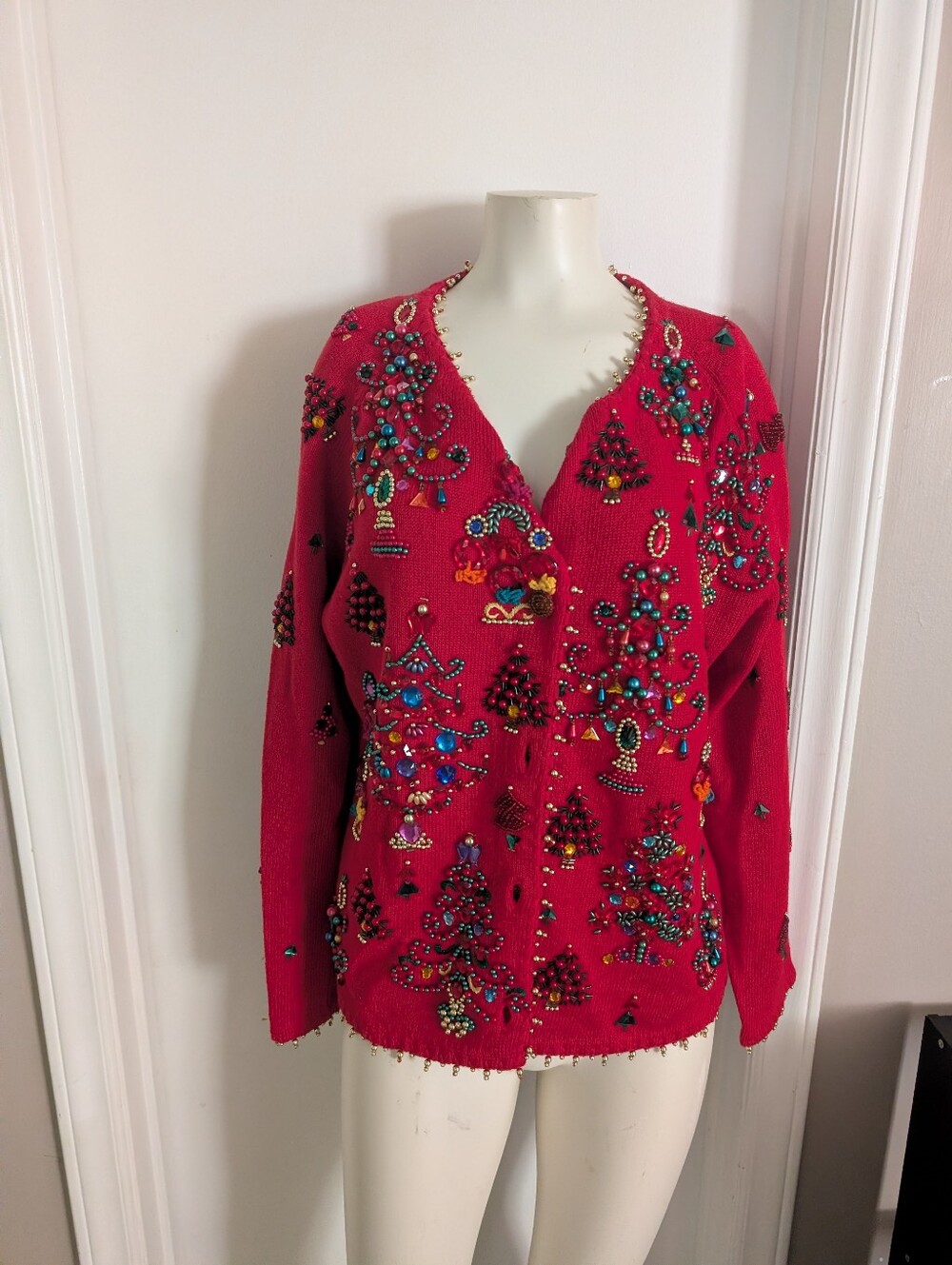 Michael Simon Christmas’s Cars Cardigan